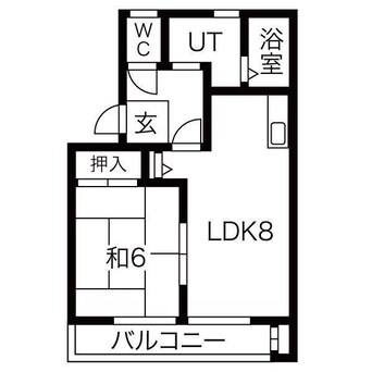 間取図 アムールハイツ