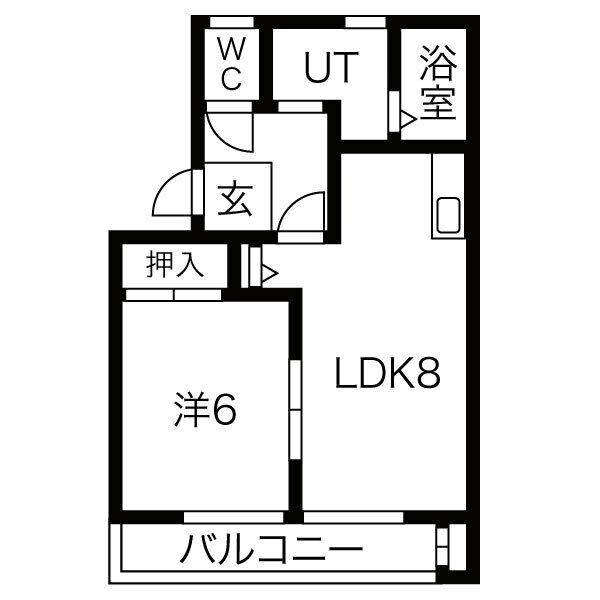 間取り図 アムールハイツ