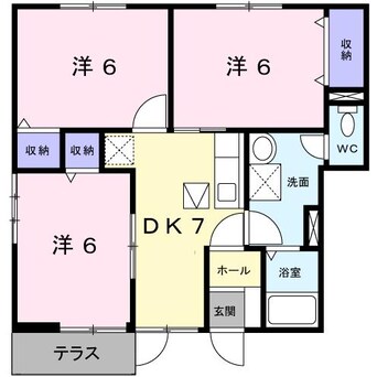 間取図 キャメルハウスA