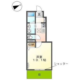 間取図 グレーシアK&S　I