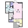 サン　コテージ 1Rの間取り