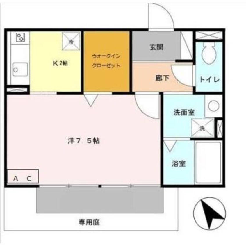 間取図 ホワイトヘロン