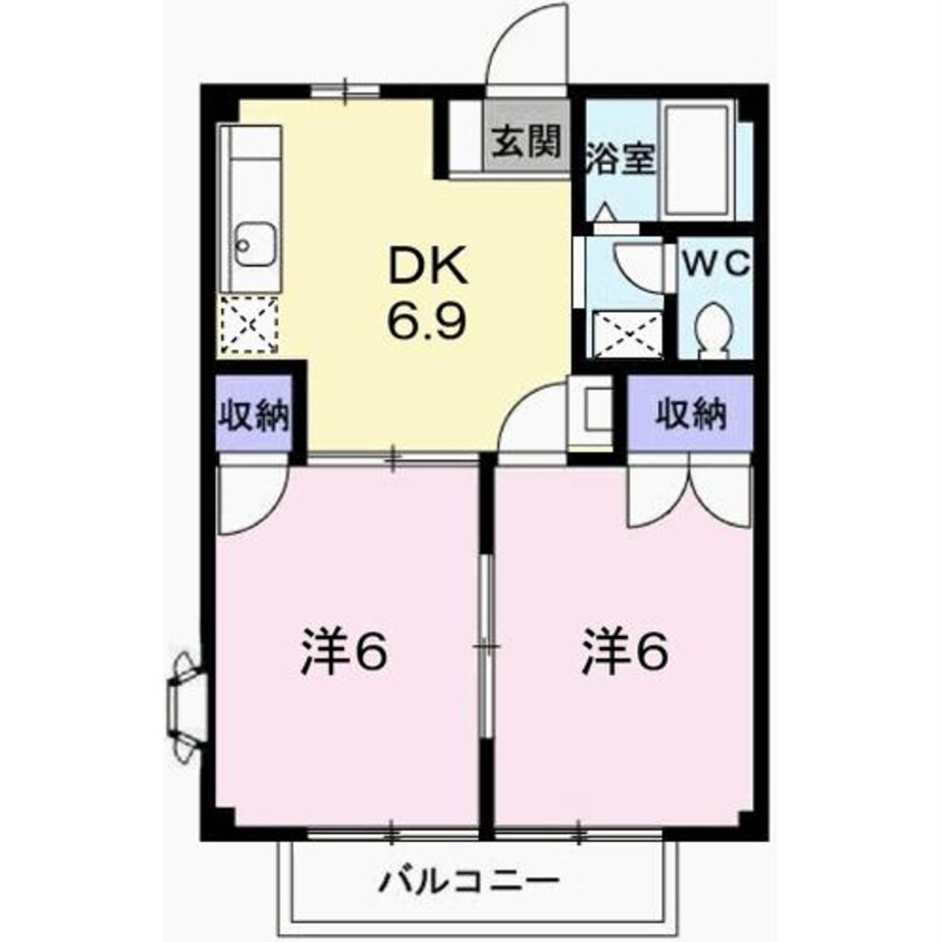 間取図 アメニティパレス