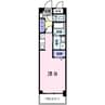 スプリング　セブン 1Rの間取り
