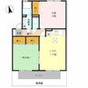 エピソード２１ 2LDKの間取り