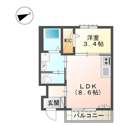 間取り図 エクセレンスはりま勝原
