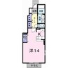 モア　エトワール 1Rの間取り