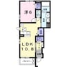 グランデール興浜Ⅰ 1LDKの間取り