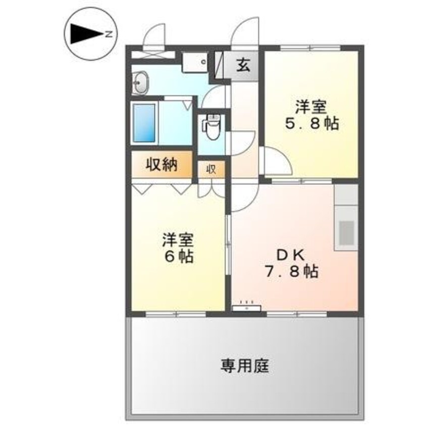 間取図 パルティール