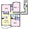 グレイスフルフィールドⅤ 3LDKの間取り