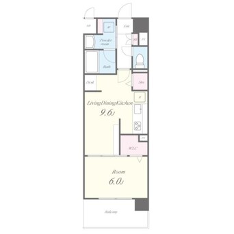 間取図 クロスフロント十二所線