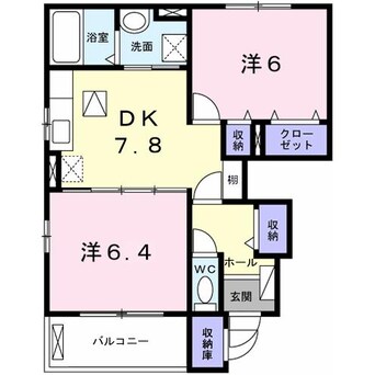 間取図 ポラリスⅢ