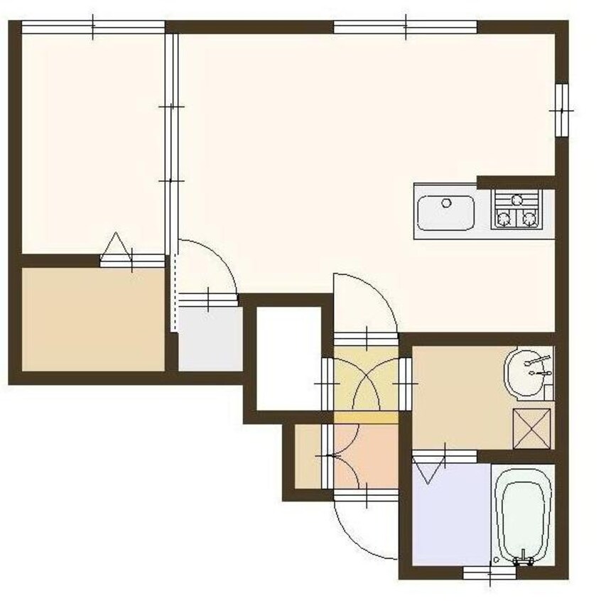 間取図 Clover西延末