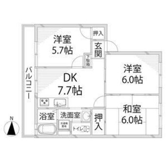 間取図 メゾンエルム