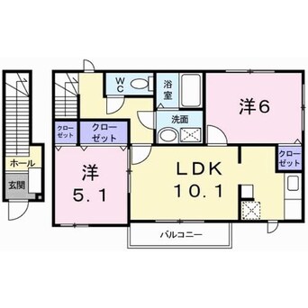 間取図 エーデルⅡ