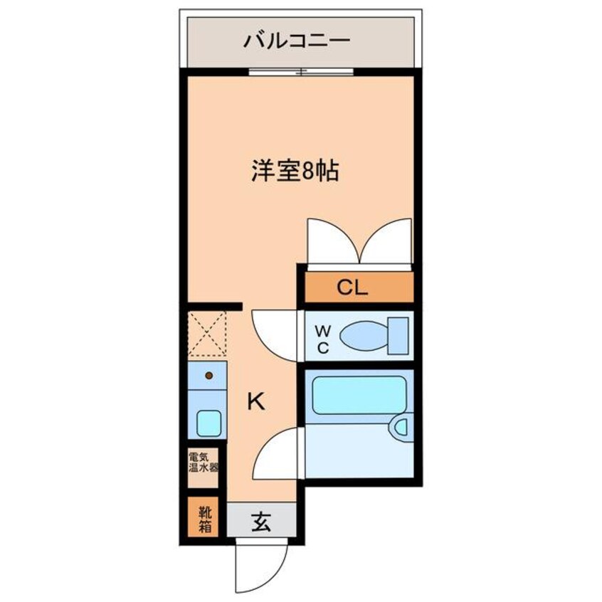 間取図 ロッキーコート太子