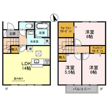 間取図 セジュール蒲田