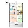 グランチェスタ 2LDKの間取り