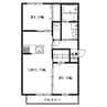 さくら東姫路 2LDKの間取り