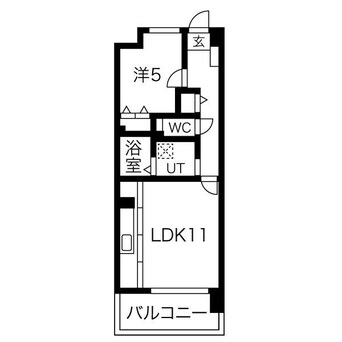 間取図 ＴＨＥ　ＭＵＳＥ栗山