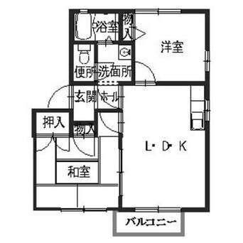 間取図 メゾンさくら　A