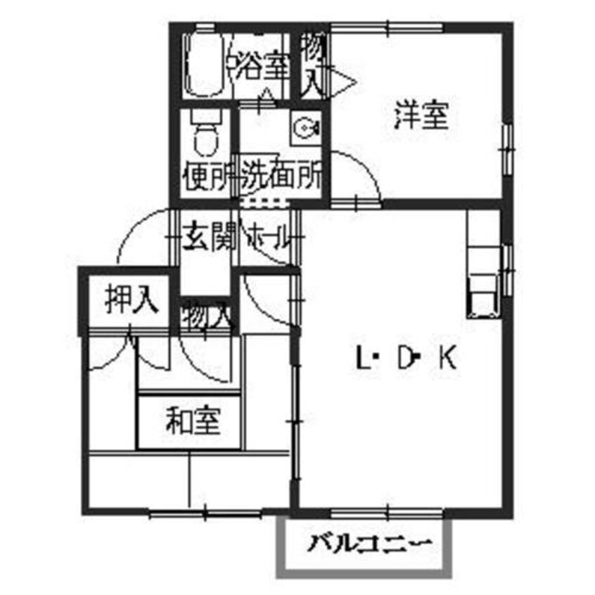 間取図 メゾンさくら　A