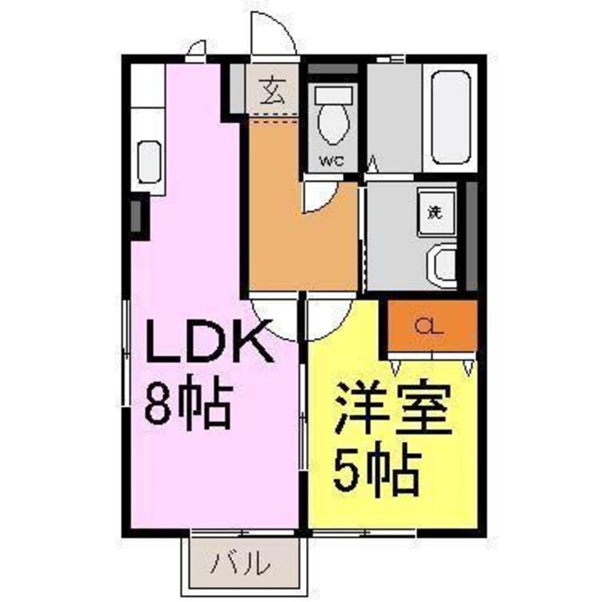 間取図 レトアＫｅｉ