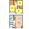 CASA+TOMINAGA 3LDKの間取り