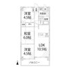 ルピナス南大路 3LDKの間取り