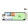 福知山ＳＥＩＷＡマンション 1Kの間取り