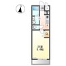 ペガサスⅡ 1Kの間取り