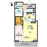 Ｄ－ＰＬＡＣＥ町坪 1LDKの間取り