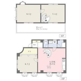 間取図 TRUSTビルディング