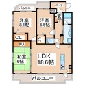フェリーチェマンションの間取図