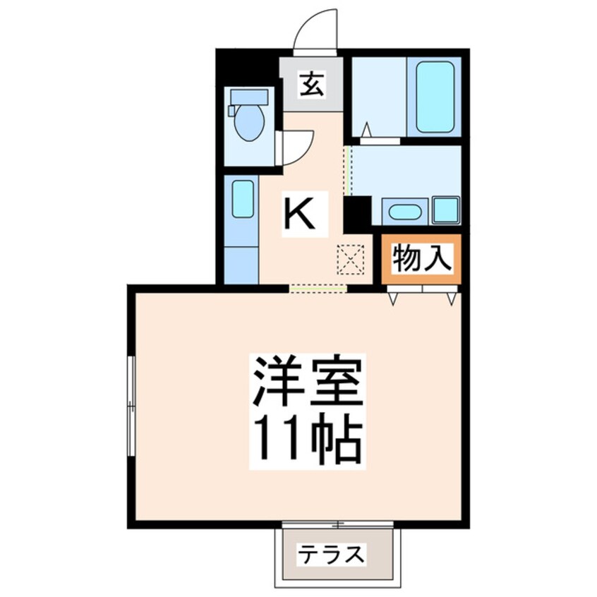 間取図 東光フラッツ