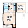 熊本都市バス（熊本市）/鉄砲塚 徒歩1分 1階 築19年 1Kの間取り