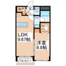 産交バス（熊本市周辺）/下南部 徒歩3分 3階 築9年 1LDKの間取り