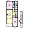 産交バス（熊本市）/インターチェンジ前 徒歩1分 2階 築18年 2LDKの間取り