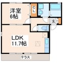 サンセールウィルモアの間取図