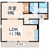 産交バス（熊本市）/下南部入口 徒歩2分 1階 築21年 1LDKの間取り
