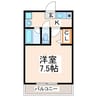 産交バス（熊本市）/長嶺 徒歩3分 1階 築27年 1Kの間取り