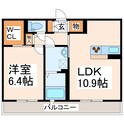 ラ・リュミエール月出の間取図