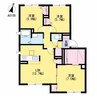 熊本市営バス/身障者福祉センター前 徒歩5分 1階 築11年 3LDKの間取り
