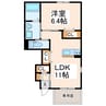 産交バス（熊本市）/小山 徒歩4分 1階 築10年 1LDKの間取り