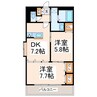 産交バス（熊本市）/一本木 徒歩5分 2-4階 築22年 2DKの間取り