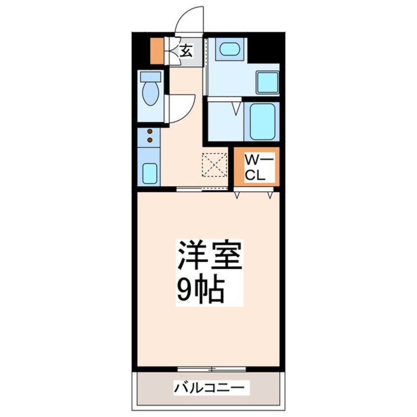 間取図 豊肥本線<阿蘇高原線>/武蔵塚駅 徒歩34分 4階 1年未満