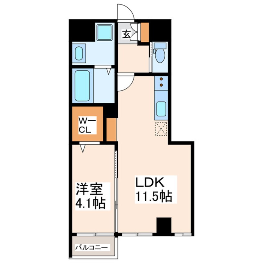 間取図 グレース長嶺南