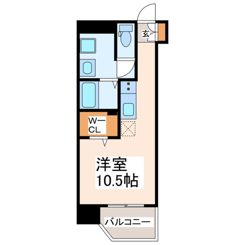 間取図 産交バス（熊本市）/長嶺 徒歩6分 1階 1年未満