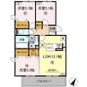 豊肥本線<阿蘇高原線>/竜田口駅 徒歩45分 1階 1年未満 3LDKの間取り