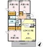 豊肥本線<阿蘇高原線>/竜田口駅 徒歩45分 1階 1年未満 3LDKの間取り